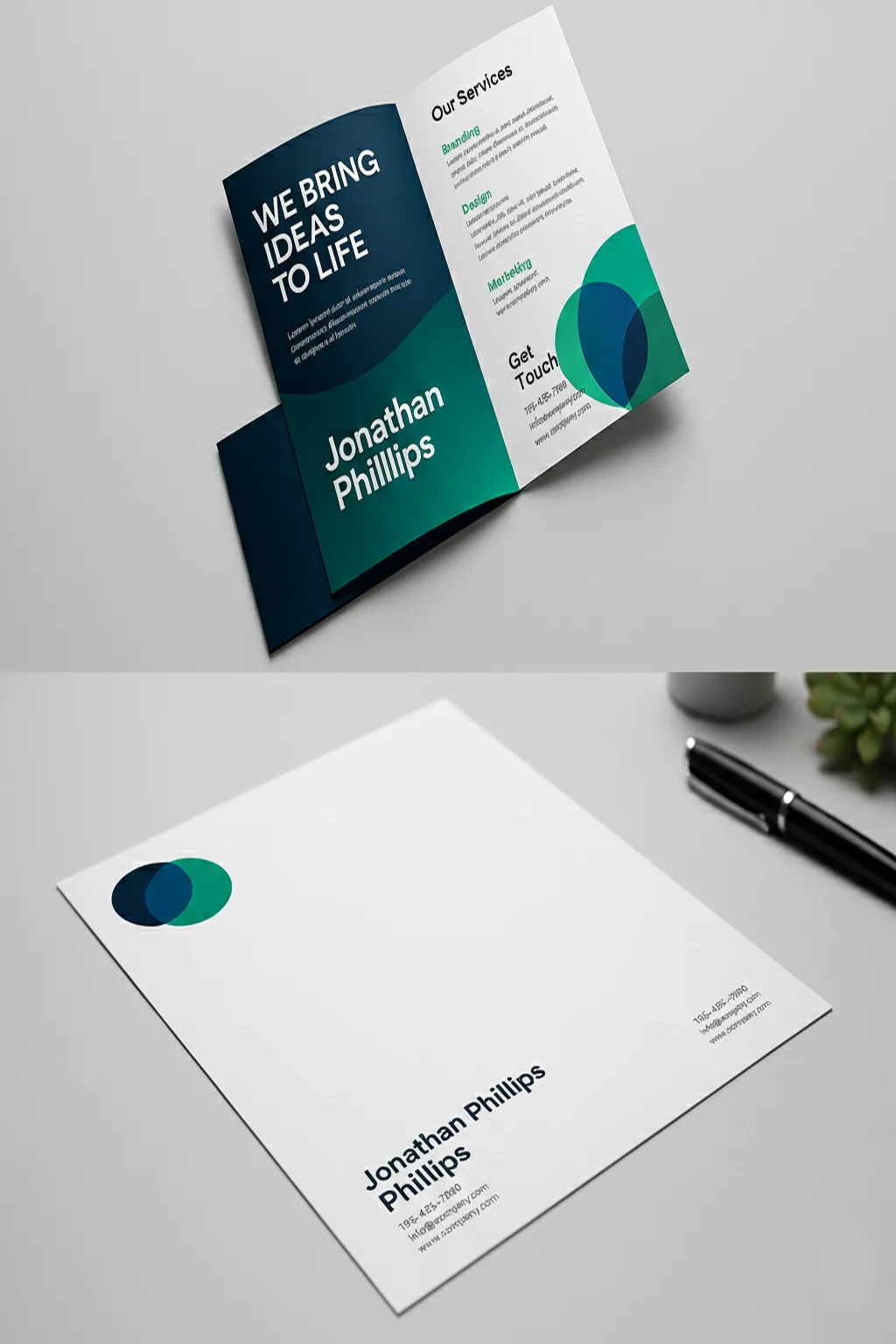 Publication graphic sample